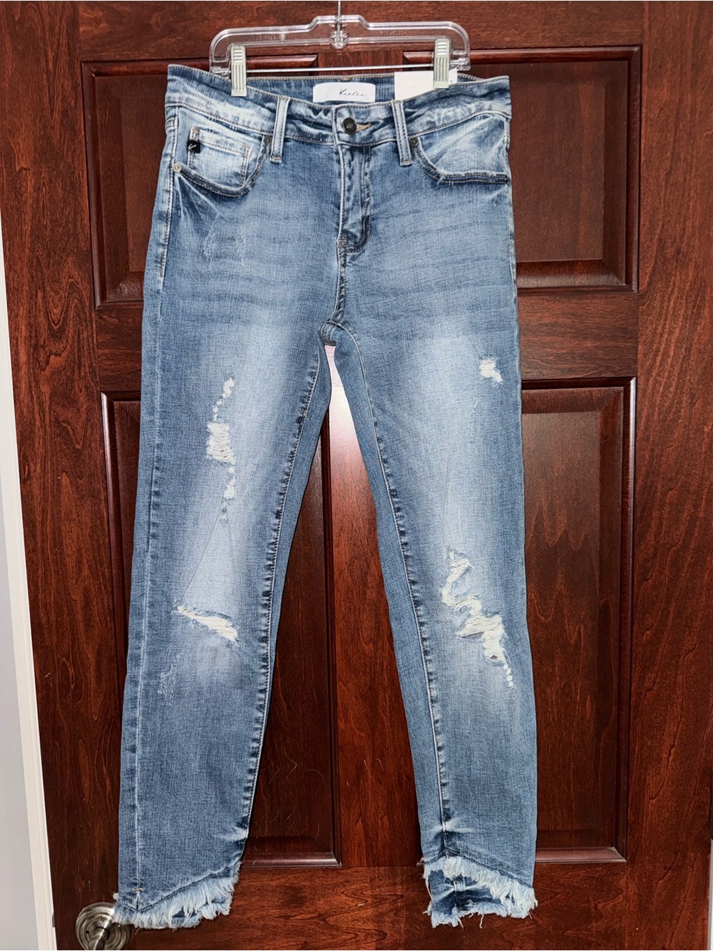 KanCan Light Blue Distressed Skinny Jeans